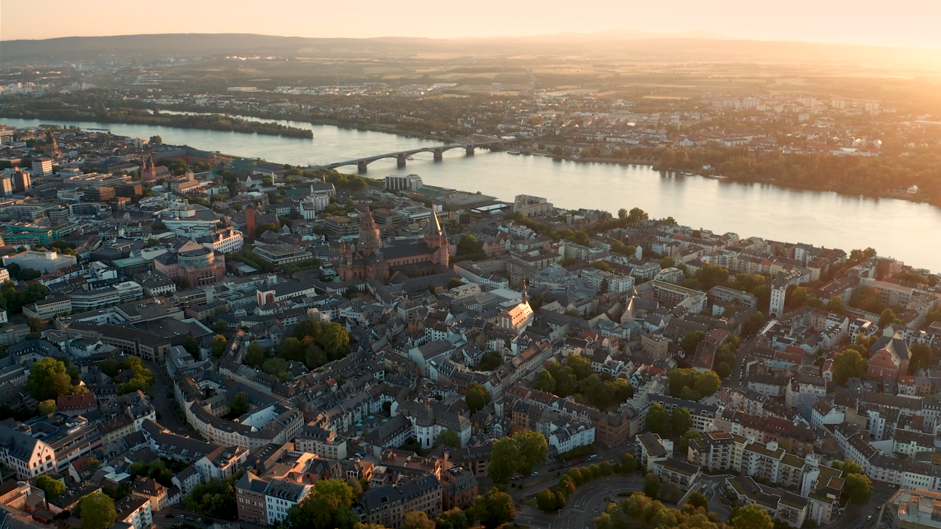 Hintergrundbild einer Landschaft